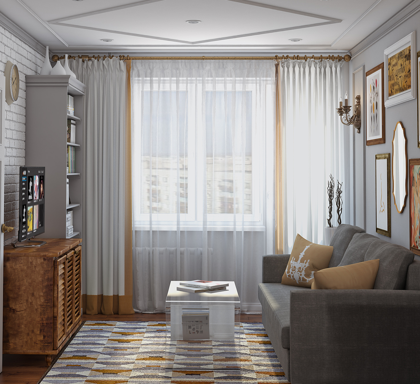 дизайн проект интерьера спб ФРАНЦУЗСКИЙ СЕРЫЙ